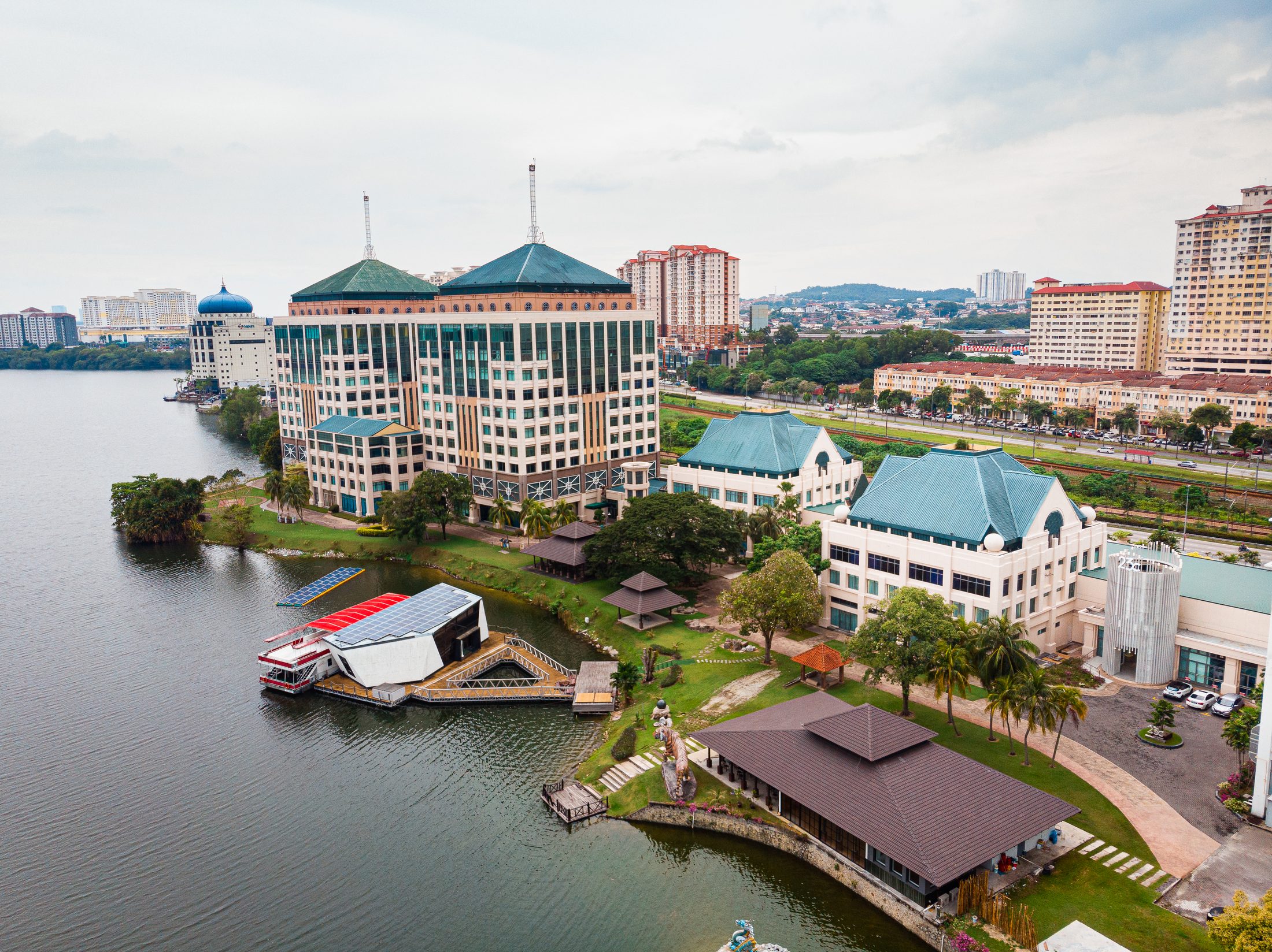 23C campus aerial view