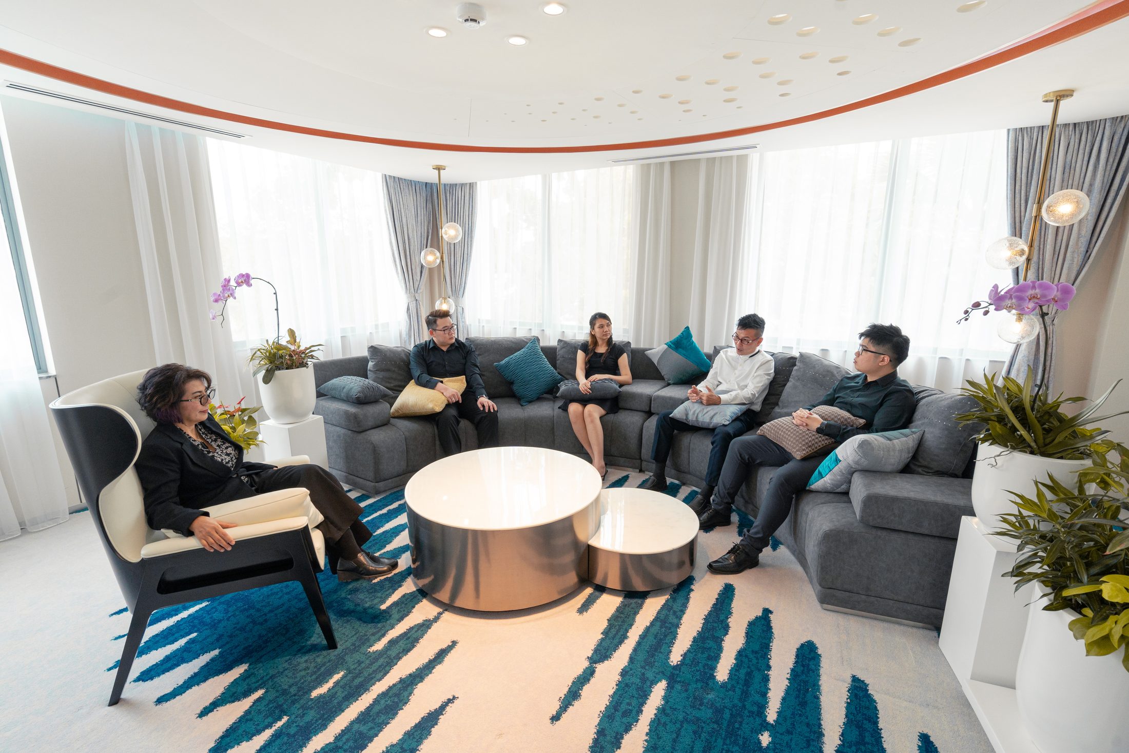 23C patient lounge area