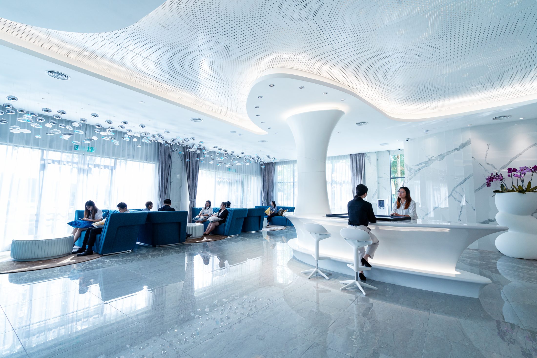 23C reception and waiting lounge